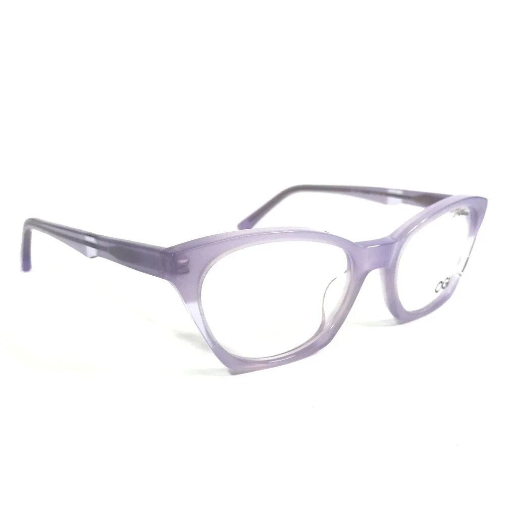 OGI Eyeglasses Frames HERITAGE 9121/2235 Lilac Bloom Purple Cat Eye 49-18-140